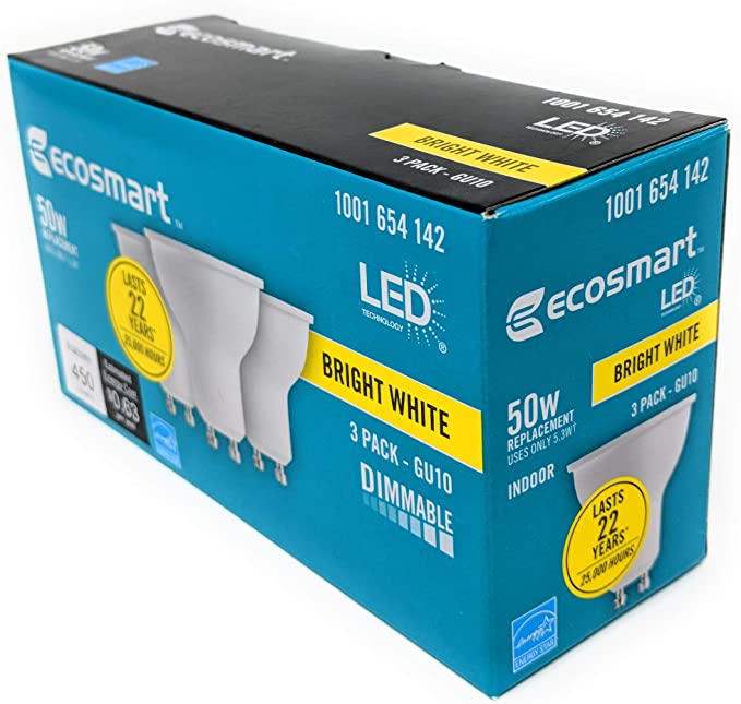 Ecosmart 3-Pack 50w Replacement Bulb